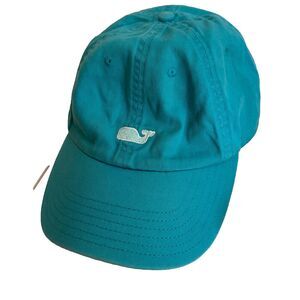 Vineyard Vines Hat Blue Whale Logo Adult One Size Preppy Baseball Cap